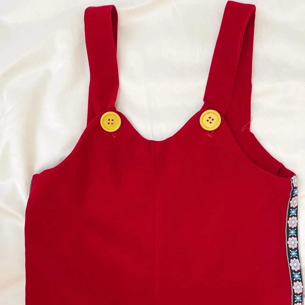 🔥3x20🔥Velvet Jumpsuit toddler kids - Picture 7 of 9